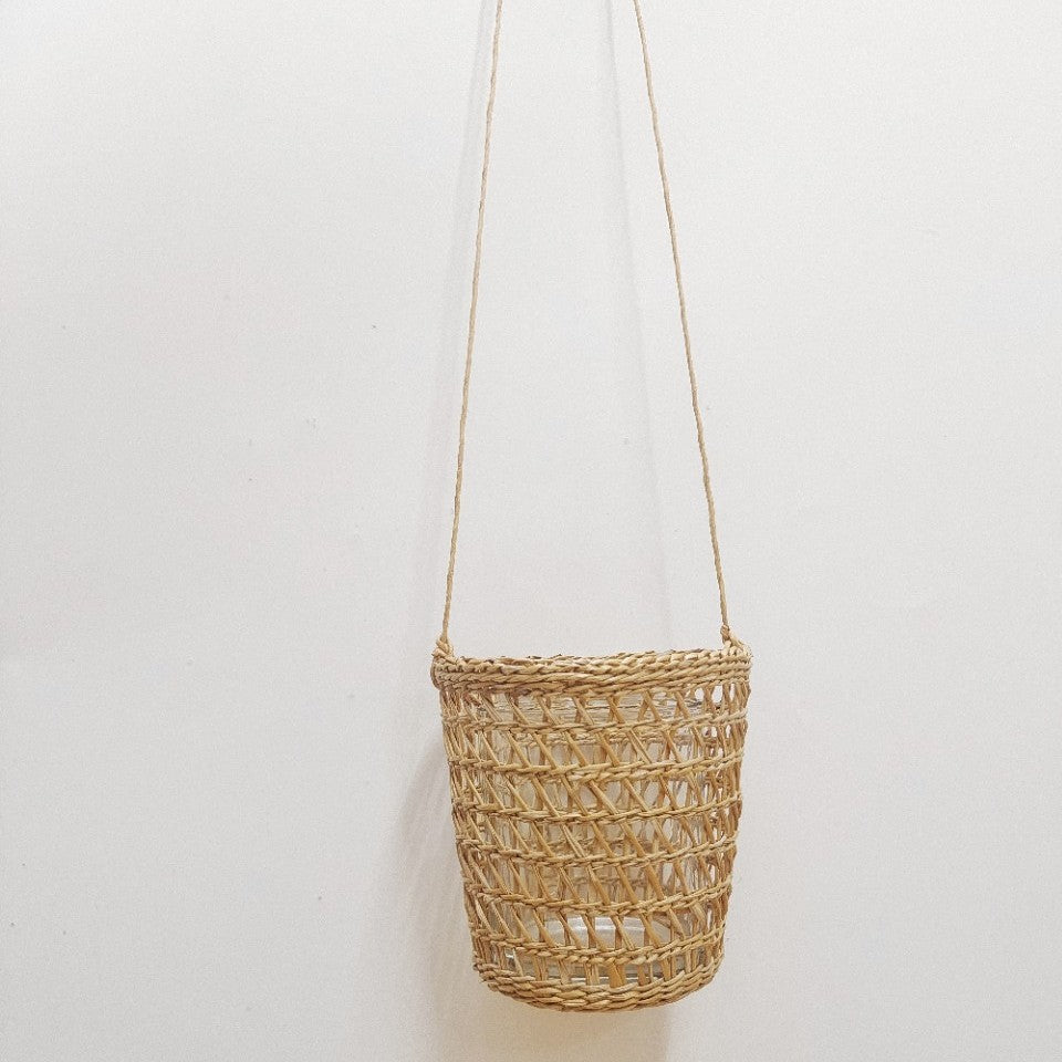 Decorative Woven Hanging Planter | Kelmera