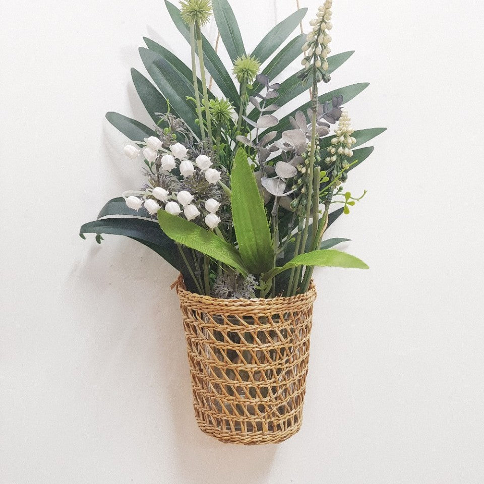 Decorative Woven Hanging Planter | Kelmera