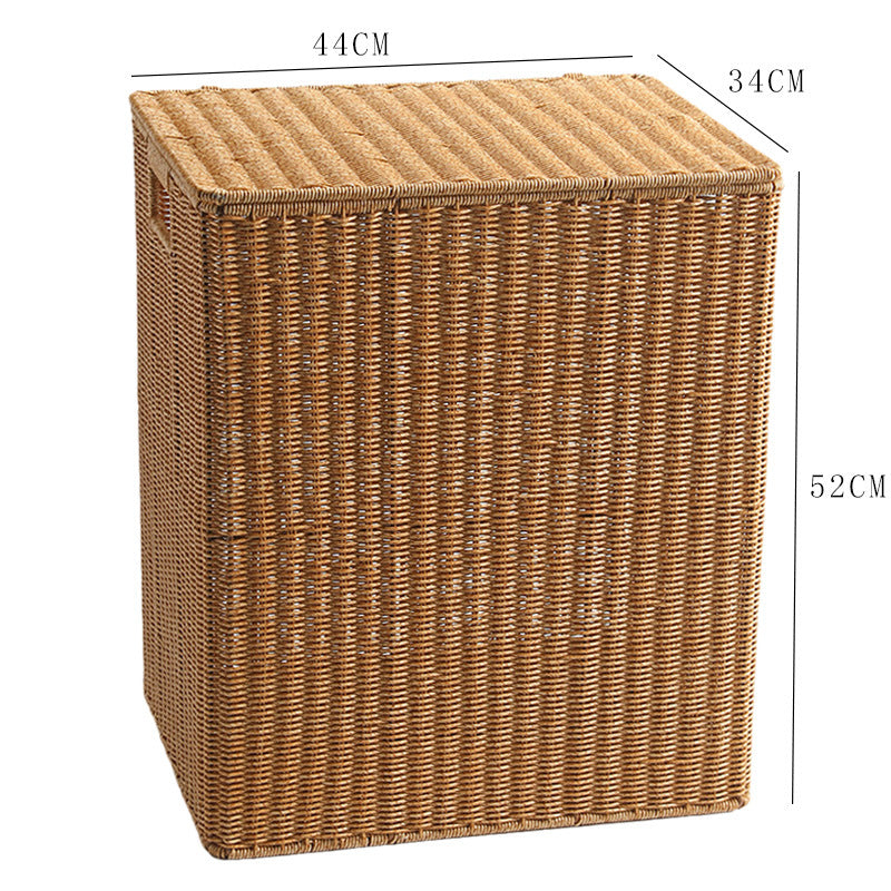 Decorative Woven Laundry Basket | Kelmera