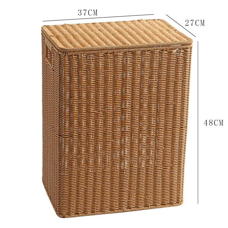 Decorative Woven Laundry Basket | Kelmera