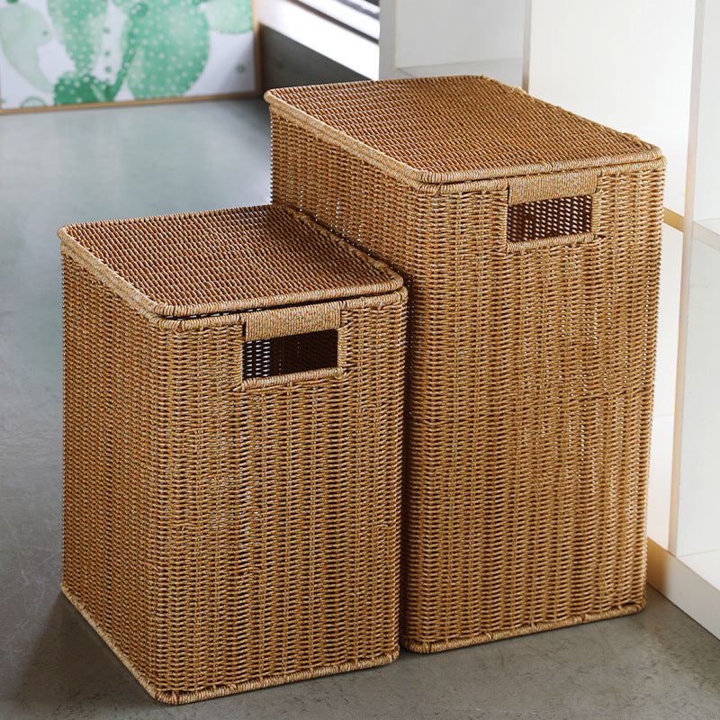 Decorative Woven Laundry Basket | Kelmera