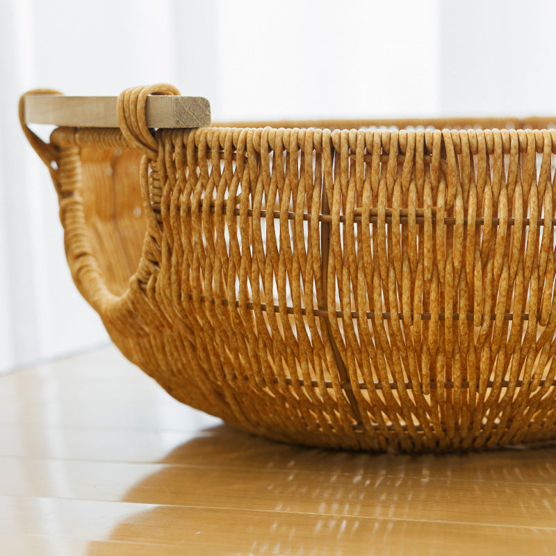 Decorative Woven Living Room Basket | Kelmera
