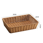 Decorative Woven Rectangular Storage Basket | Kelmera