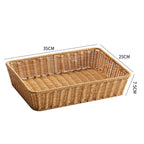 Decorative Woven Rectangular Storage Basket | Kelmera