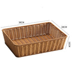 Decorative Woven Rectangular Storage Basket | Kelmera