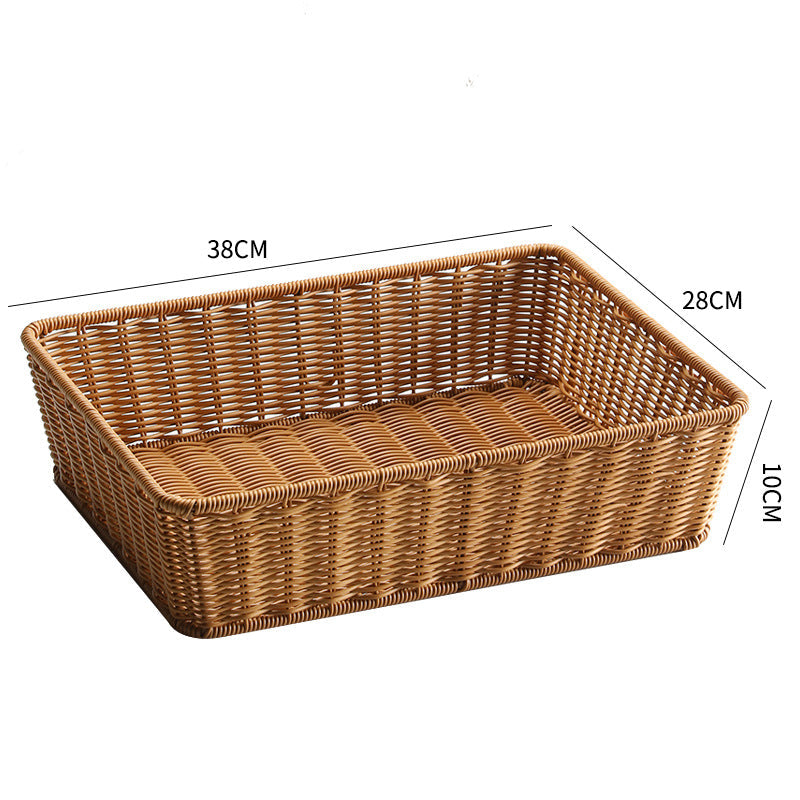Decorative Woven Rectangular Storage Basket | Kelmera