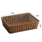 Decorative Woven Rectangular Storage Basket | Kelmera