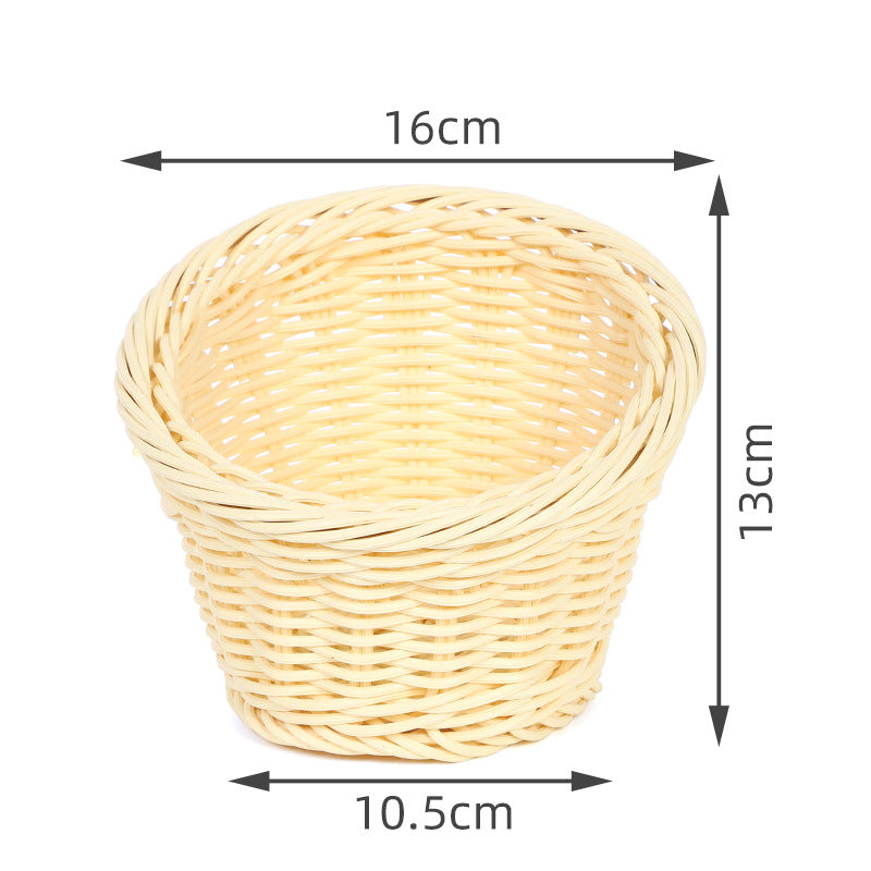 Decorative Woven Round Basket | Kelmera