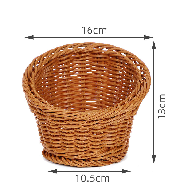 Decorative Woven Round Basket | Kelmera