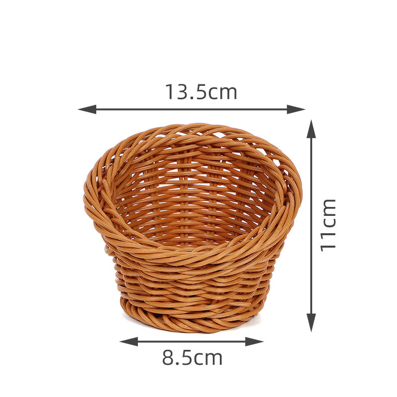 Decorative Woven Round Basket | Kelmera