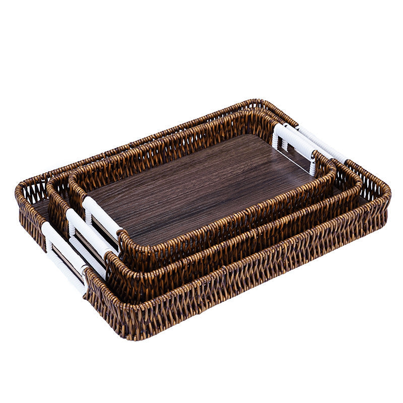Decorative Woven Serving Tray | Kelmera