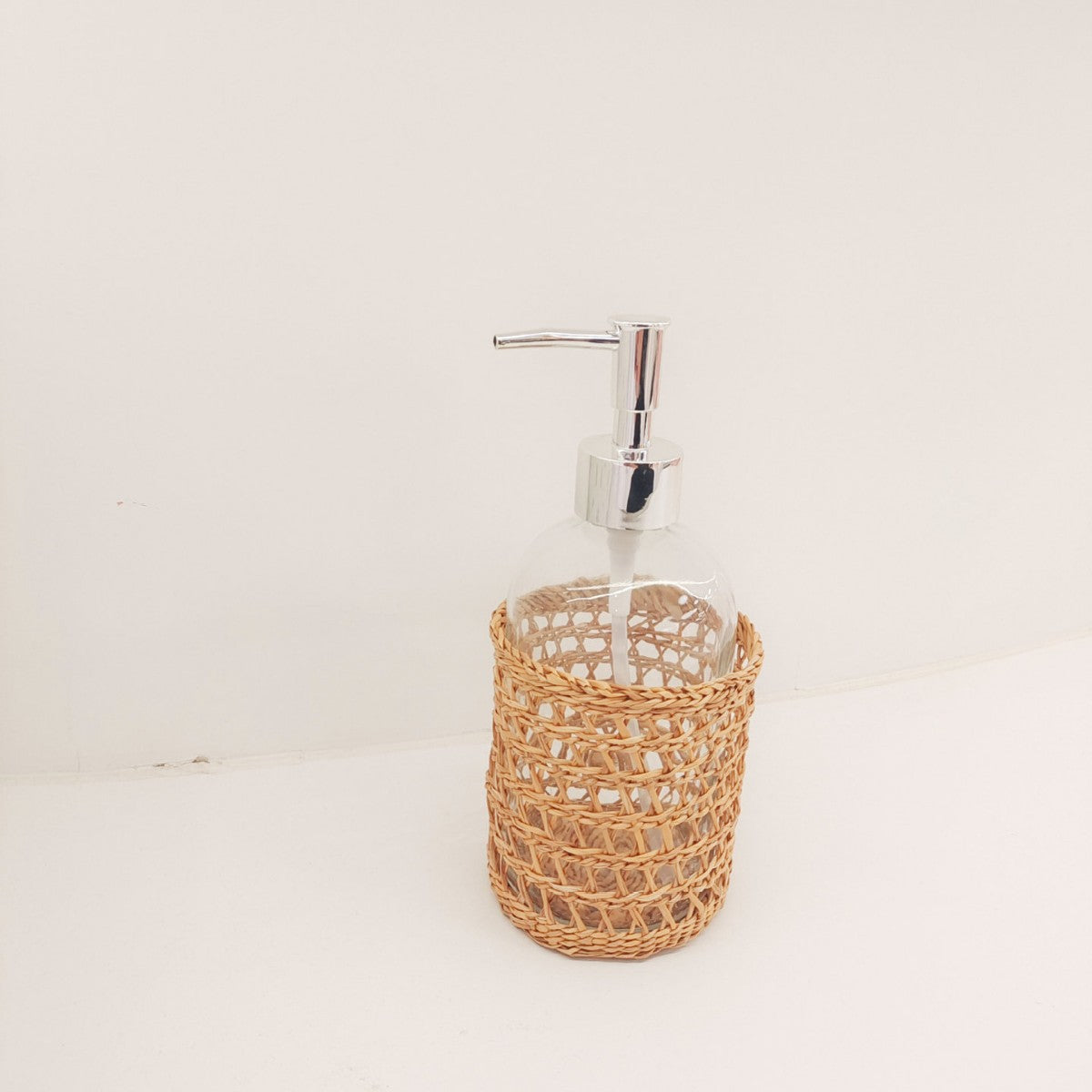Decorative Woven Soap Dispenser | Kelmera