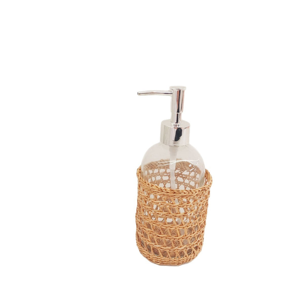 Decorative Woven Soap Dispenser | Kelmera