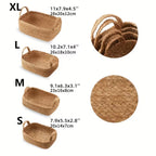 Decorative Woven Storage Basket Brown | Kelmera