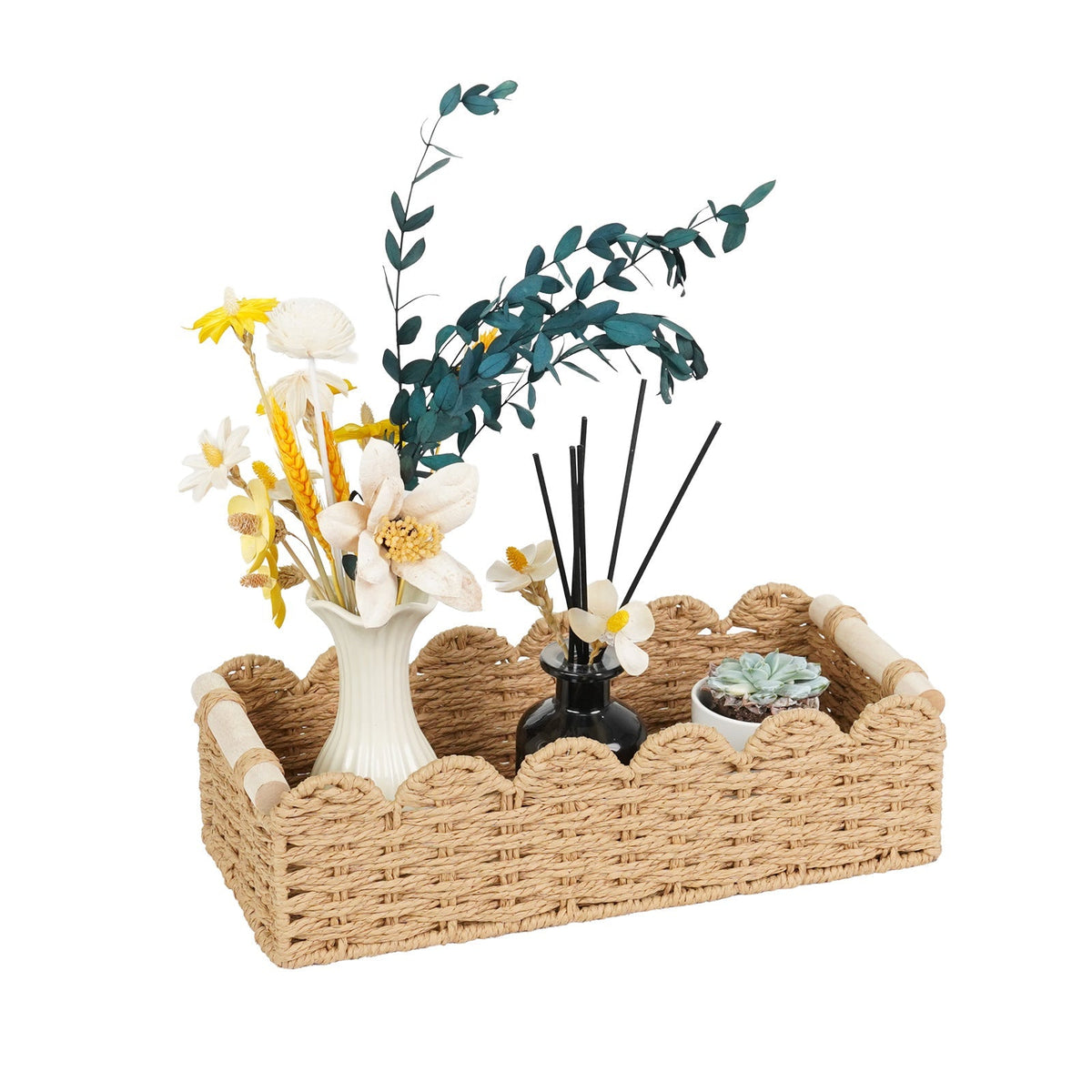 Decorative Woven Storage Caddy | Kelmera
