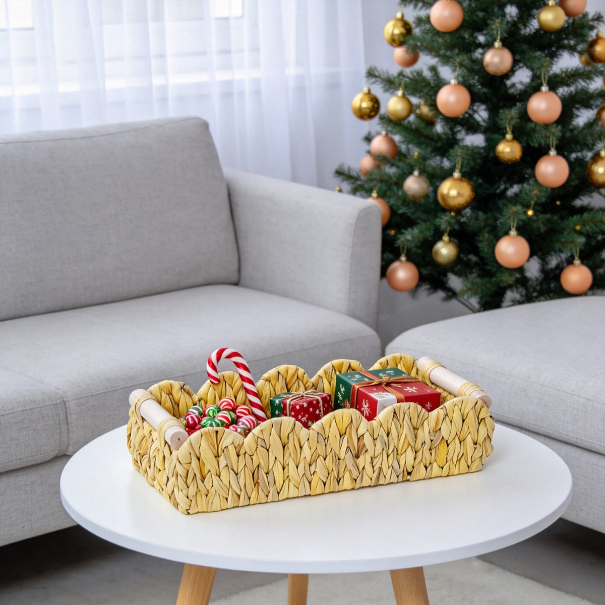 Decorative Woven Storage Tray | Kelmera