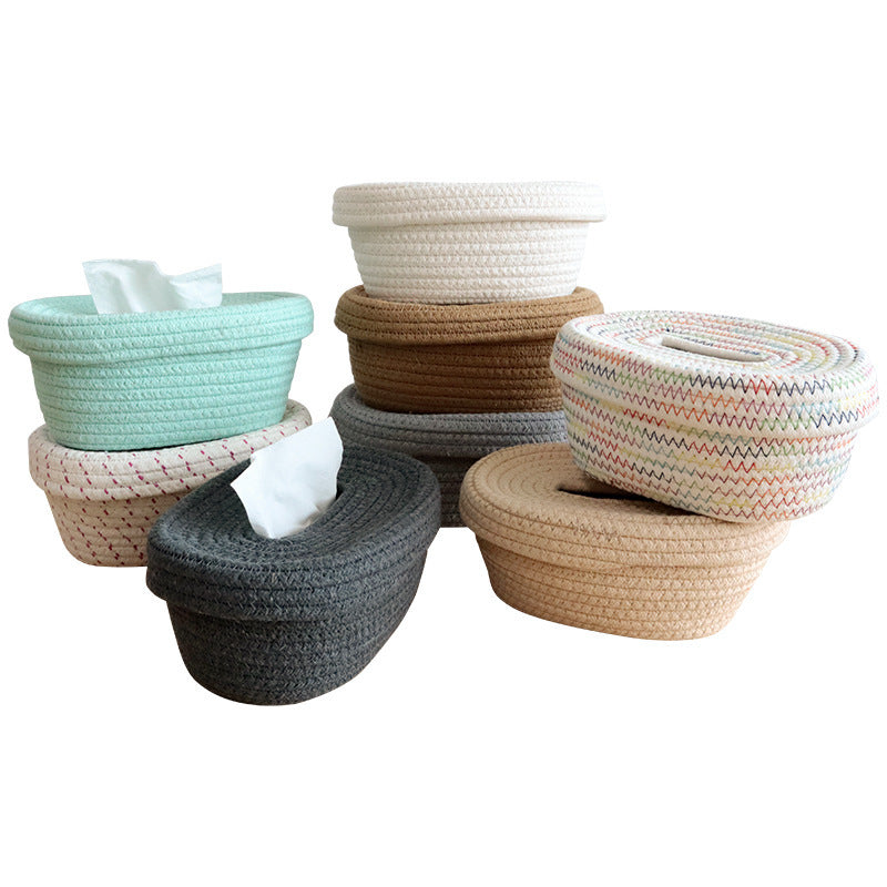 Decorative Woven Tissue Basket | Kelmera