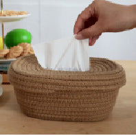 Decorative Woven Tissue Basket | Kelmera