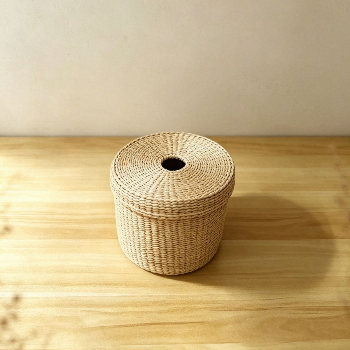 Decorative Woven Tissue Box Cover | Kelmera