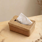 Decorative Woven Tissue Box Cover | Kelmera