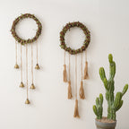 Decorative Wreath with Hanging Bells | Kelmera