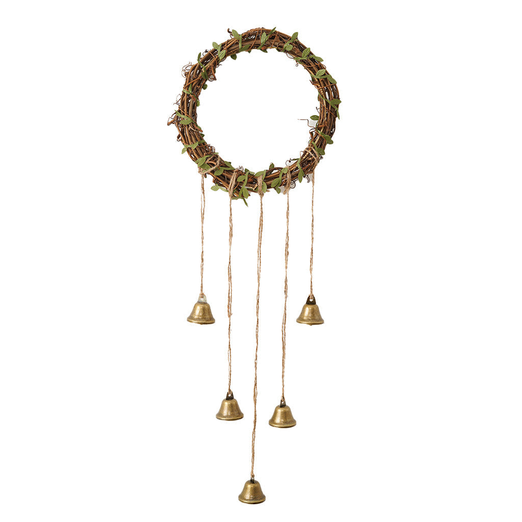 Decorative Wreath with Hanging Bells | Kelmera