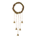 Decorative Wreath with Hanging Bells | Kelmera