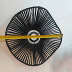 Designer Table Lamp Black Khaki | Kelmera