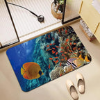 Dolphin-Themed Decorative Bath Mat | Kelmera
