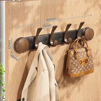Door-Mounted Coat and Accessory Holder | Kelmera