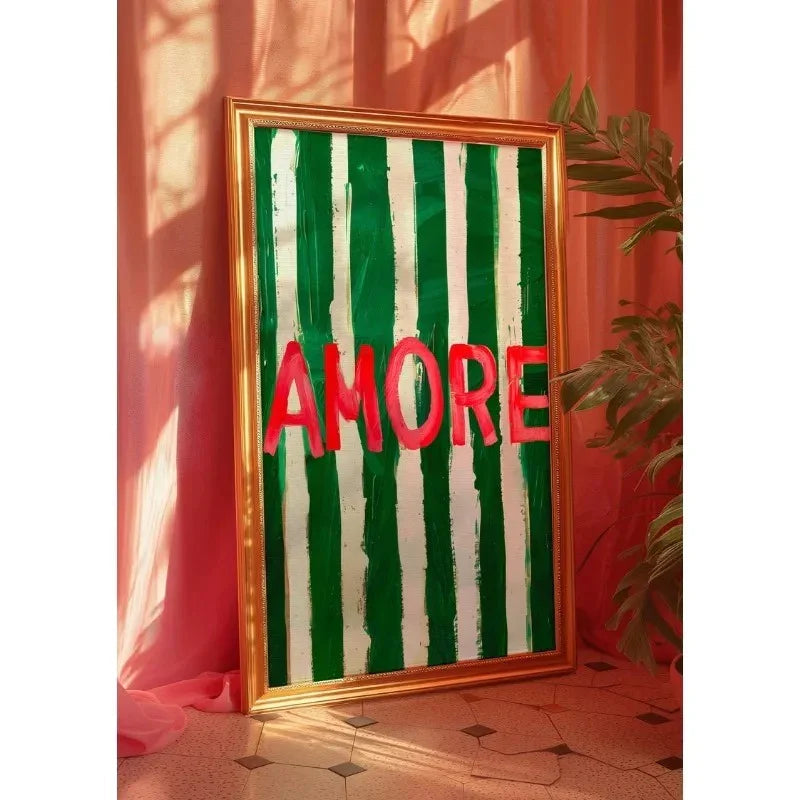 Dorbirra Striped Wall Art