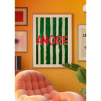 Dorbirra Striped Wall Art