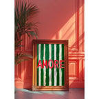Dorbirra Striped Wall Art