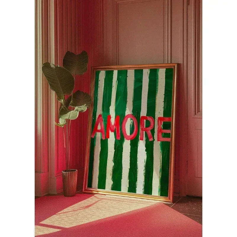 Dorbirra Striped Wall Art