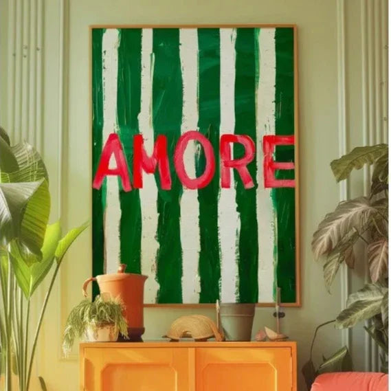 Dorbirra Striped Wall Art