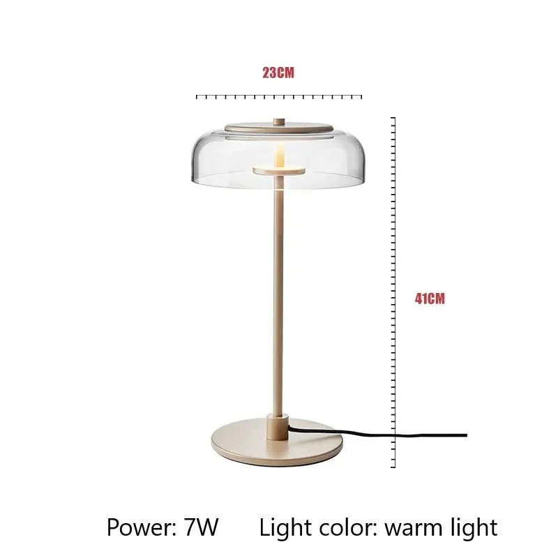 Dortossa Table Lamp - Glass