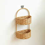 Double Layer Woven Storage Container | Kelmera