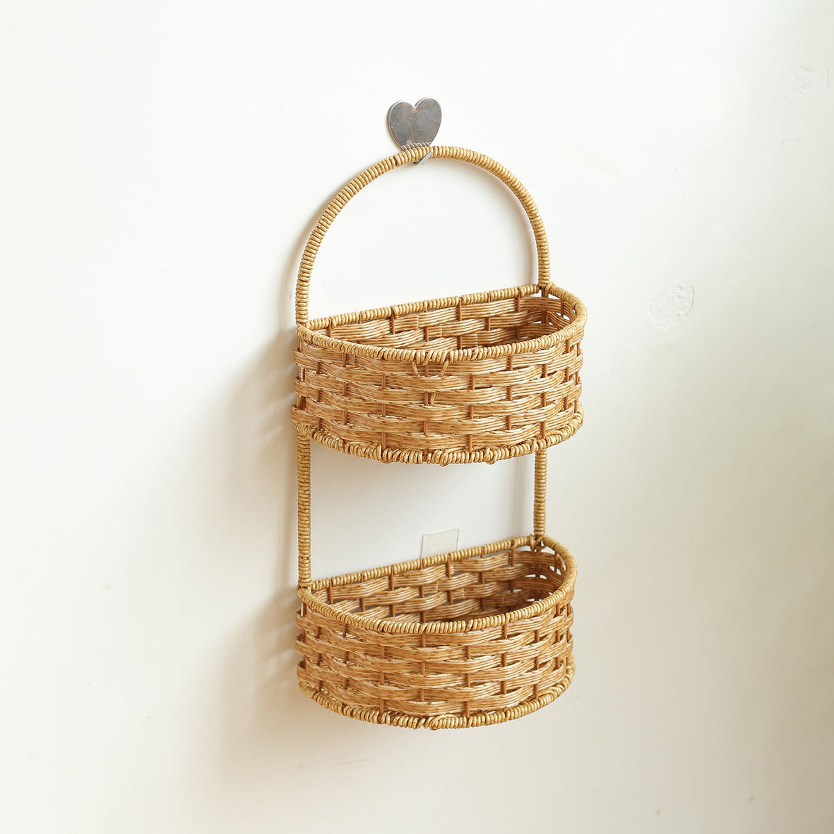 Double Layer Woven Storage Container | Kelmera