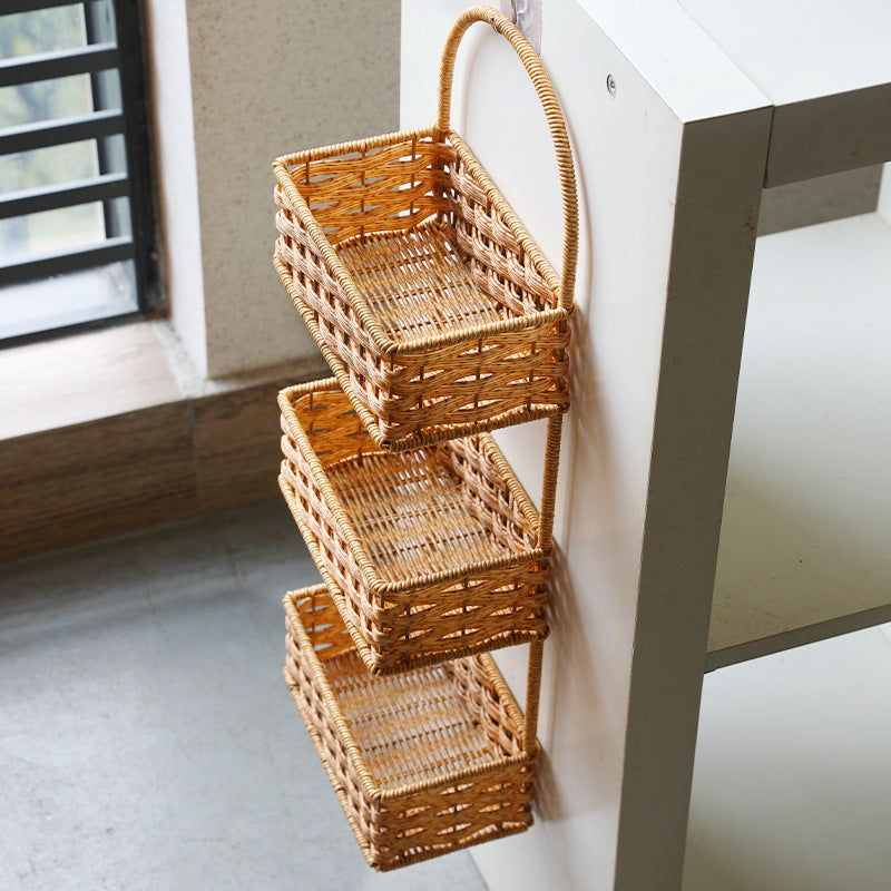 Double Layer Woven Storage Container | Kelmera