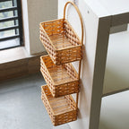 Double Layer Woven Storage Container | Kelmera