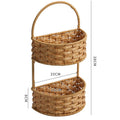 Double Layer Woven Storage Container | Kelmera