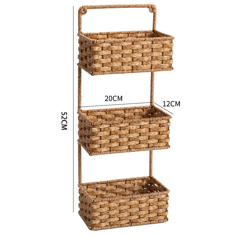 Double Layer Woven Storage Container | Kelmera