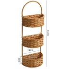 Double Layer Woven Storage Container | Kelmera