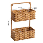 Double Layer Woven Storage Container | Kelmera