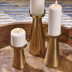 Dremina Brass Candle Holders