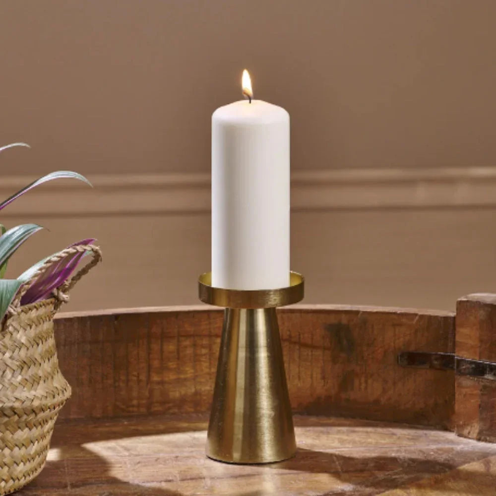 Dremina Brass Candle Holders