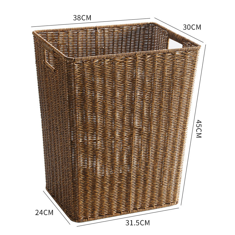 Eco-Friendly Woven Storage Basket Light Brown | Kelmera