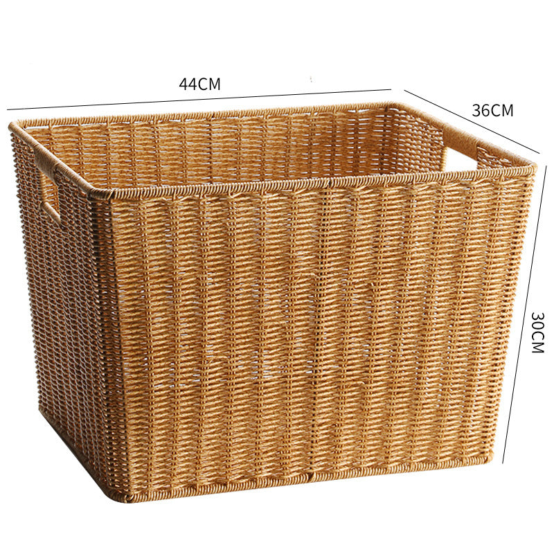 Eco-Friendly Woven Storage Basket Light Brown | Kelmera