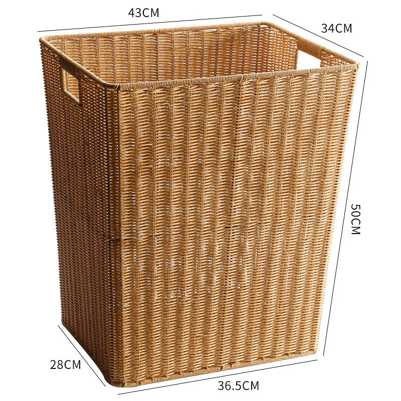 Eco-Friendly Woven Storage Basket Light Brown | Kelmera