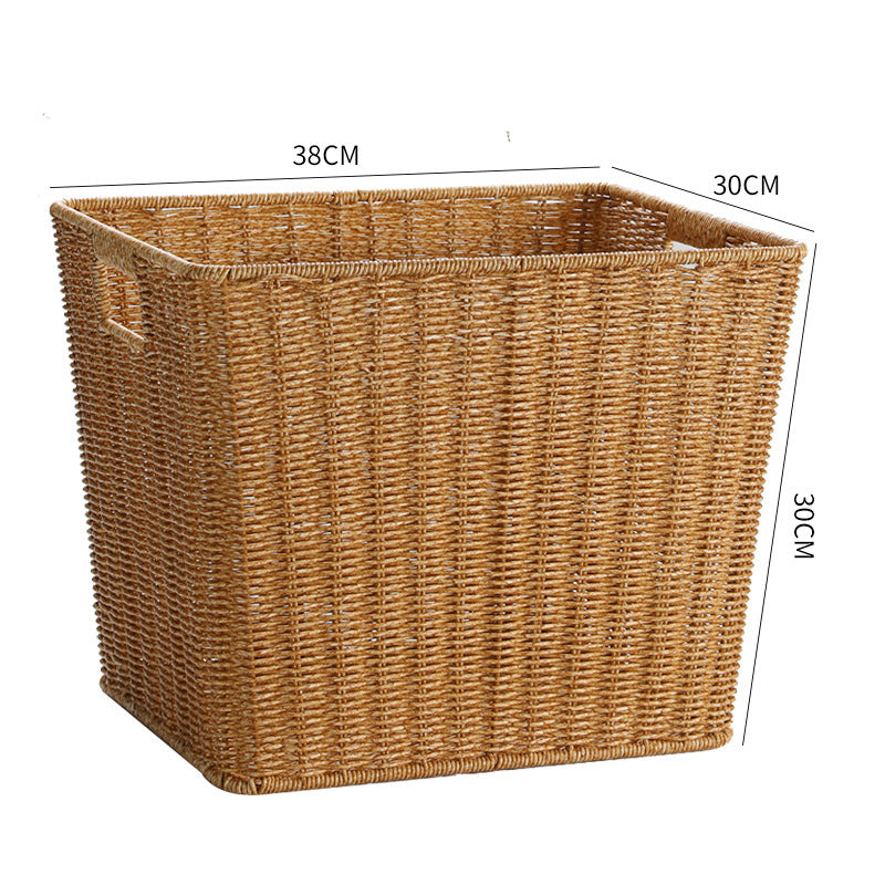 Eco-Friendly Woven Storage Basket Light Brown | Kelmera